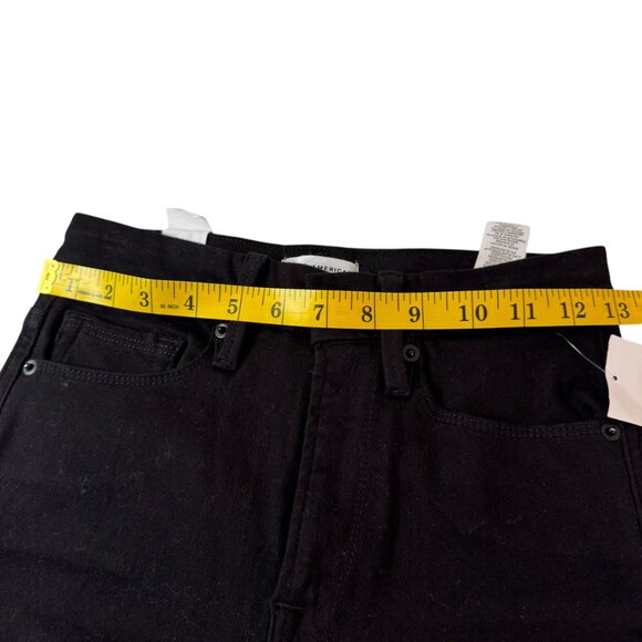 Good American Black size 30 Good American Good Curve Straight Jeans Black - Picture 8 of 8